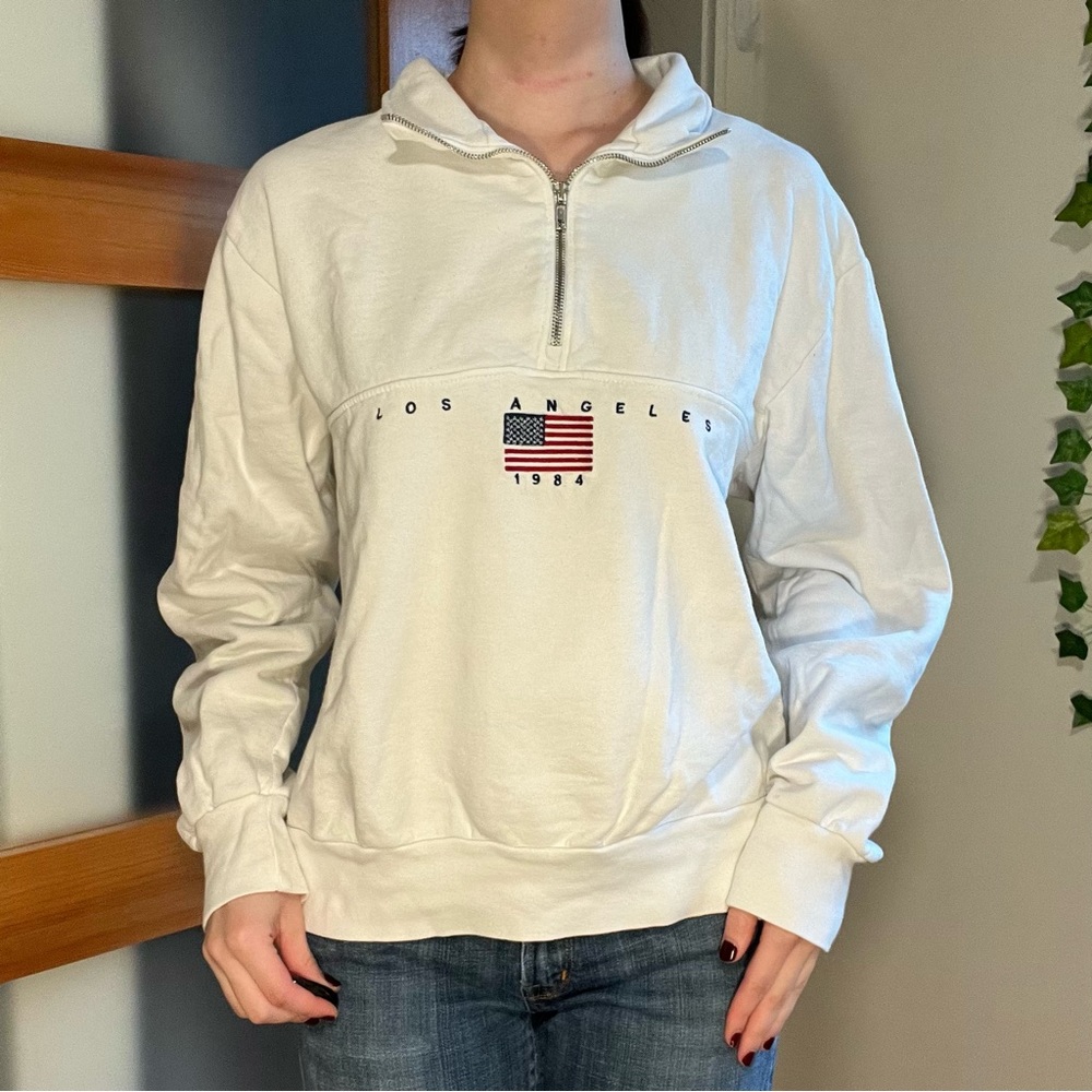 brandy los angeles quarter zip sweatshirt❤️‍🔥